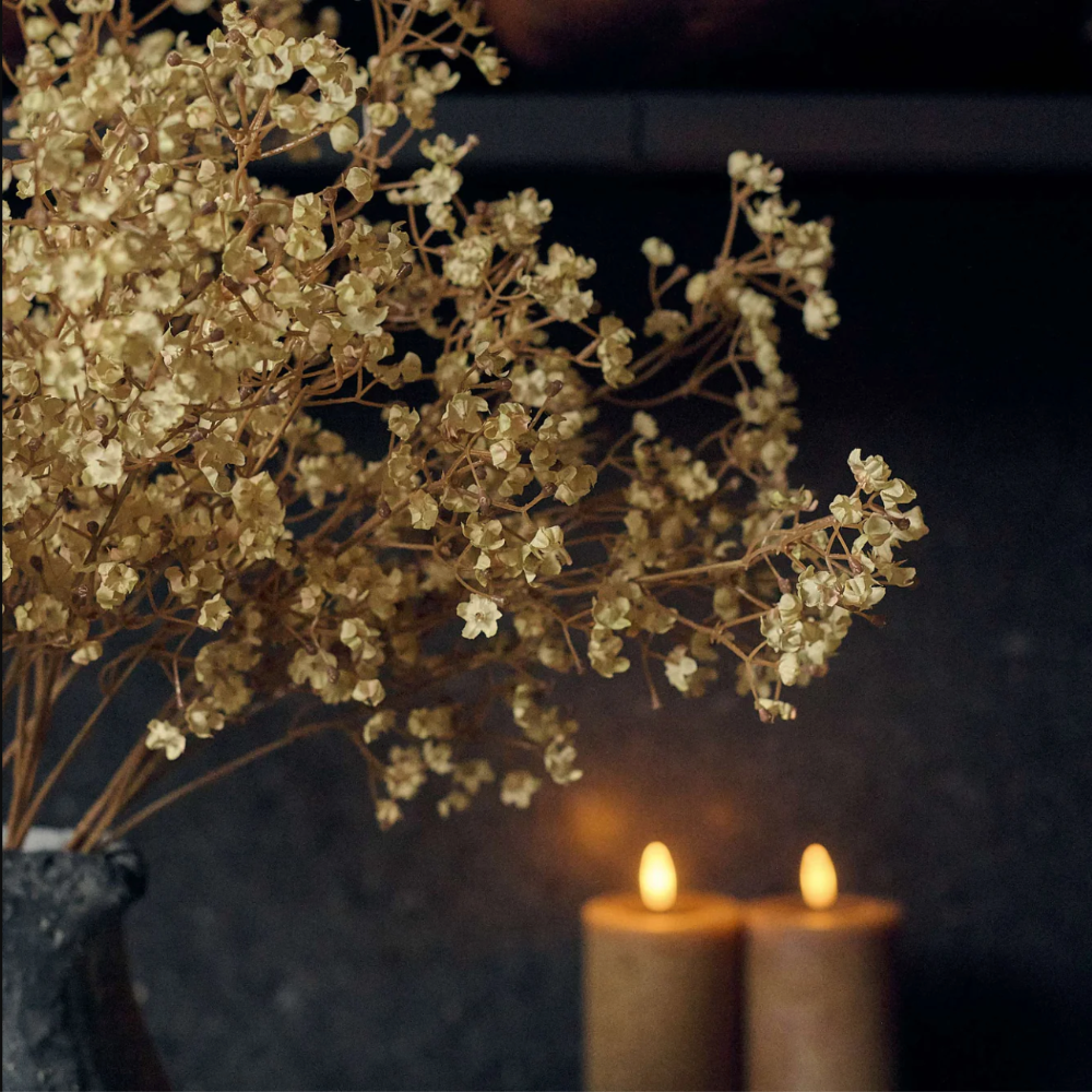 Faux Cream Gypsophila at Home Smith