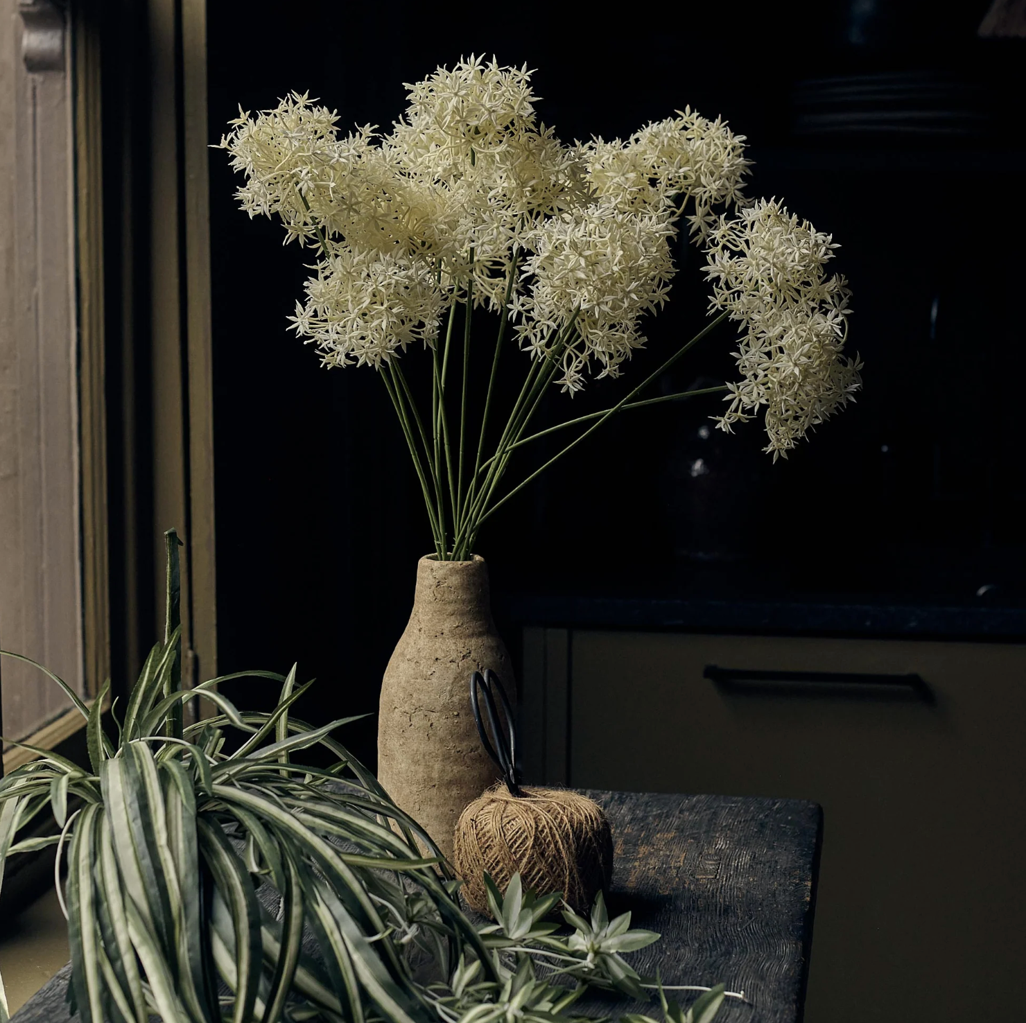 Artificial Allium Stems at Home Smith