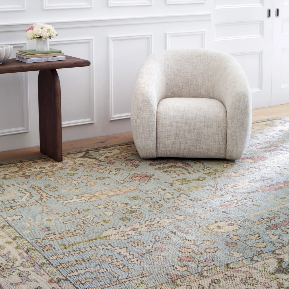 Dash and Albert Athens Sky Hand Knotted Wool at Home Smith 