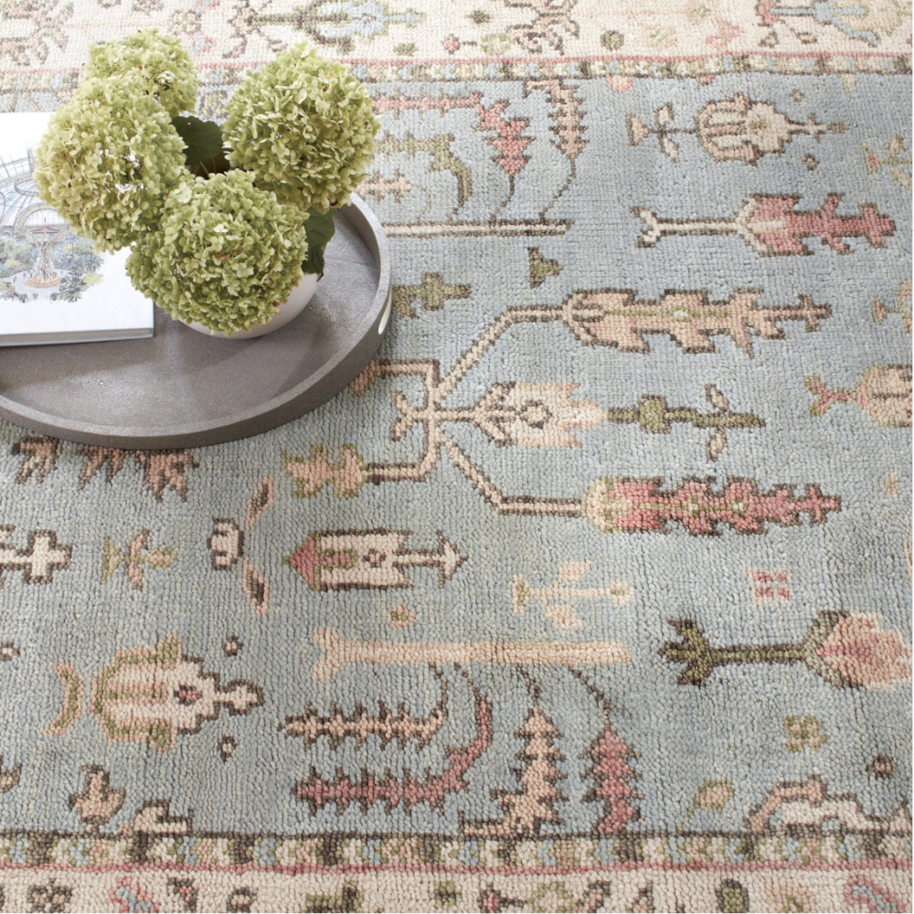 Dash and Albert Athens Sky Hand Knotted Wool at Home Smith 