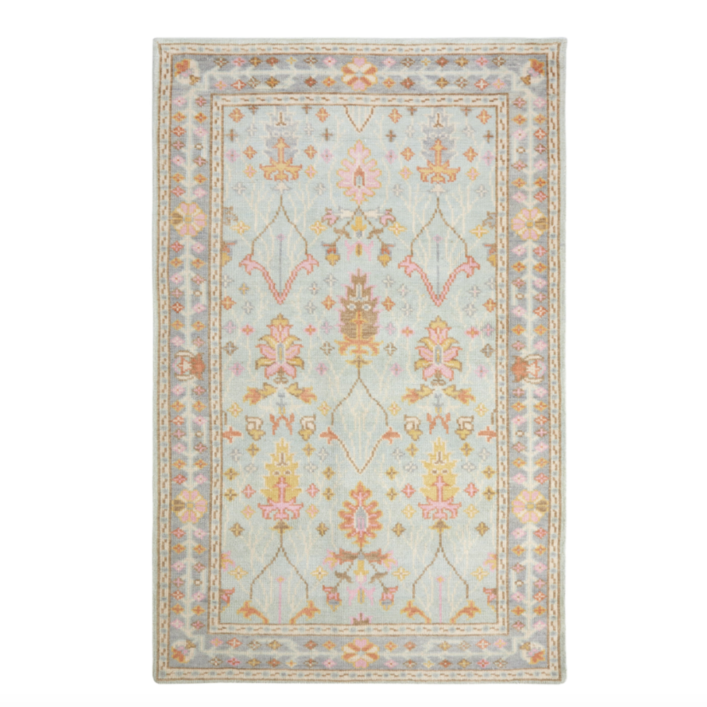 Dash&Albert Mara Sky Hand Knotted Wool Rug at Home Smith
