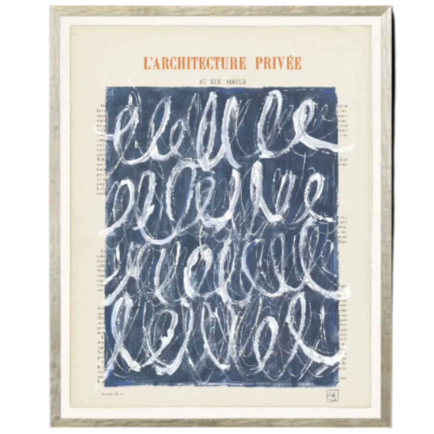 Parisienne Page IV in Blue at Home Smith