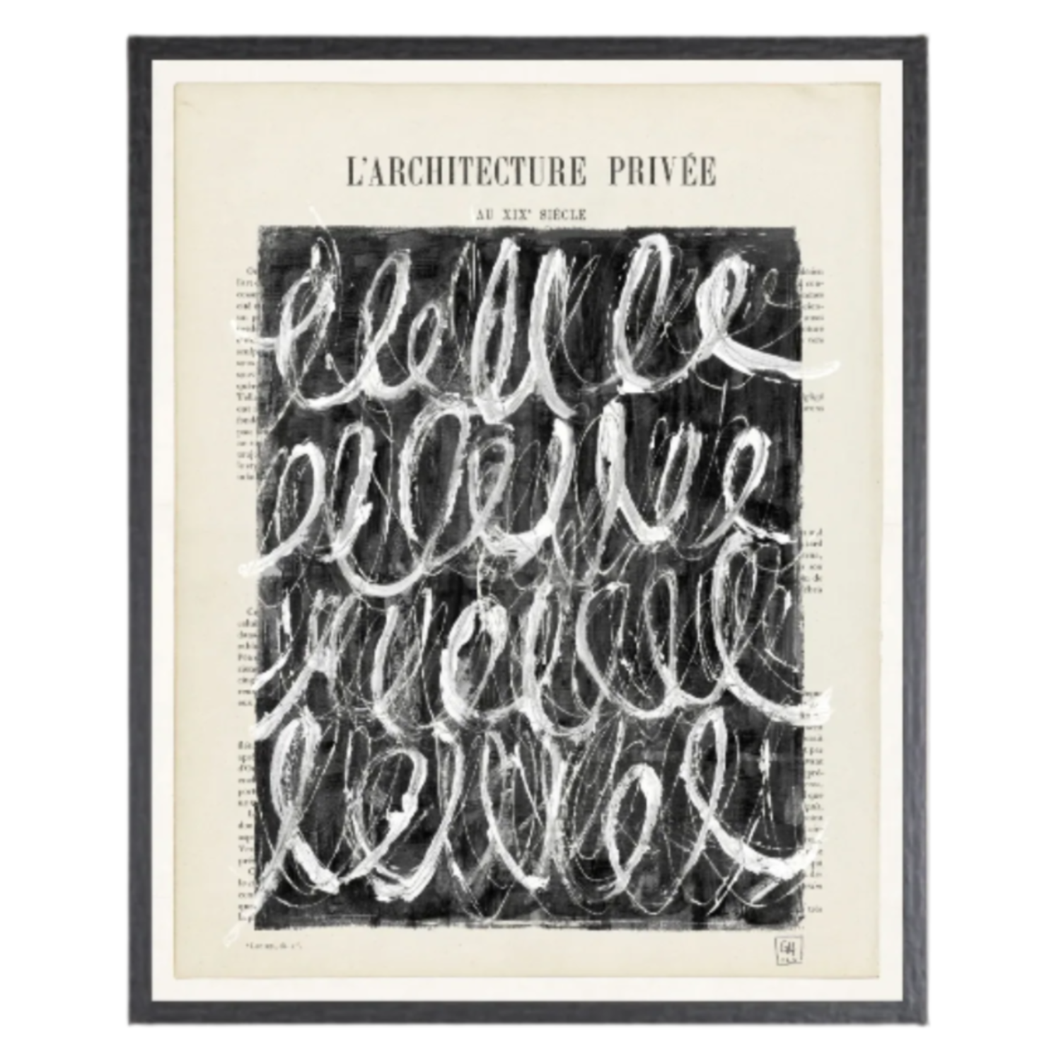 Parisienne Page IV in Black at Home Smith