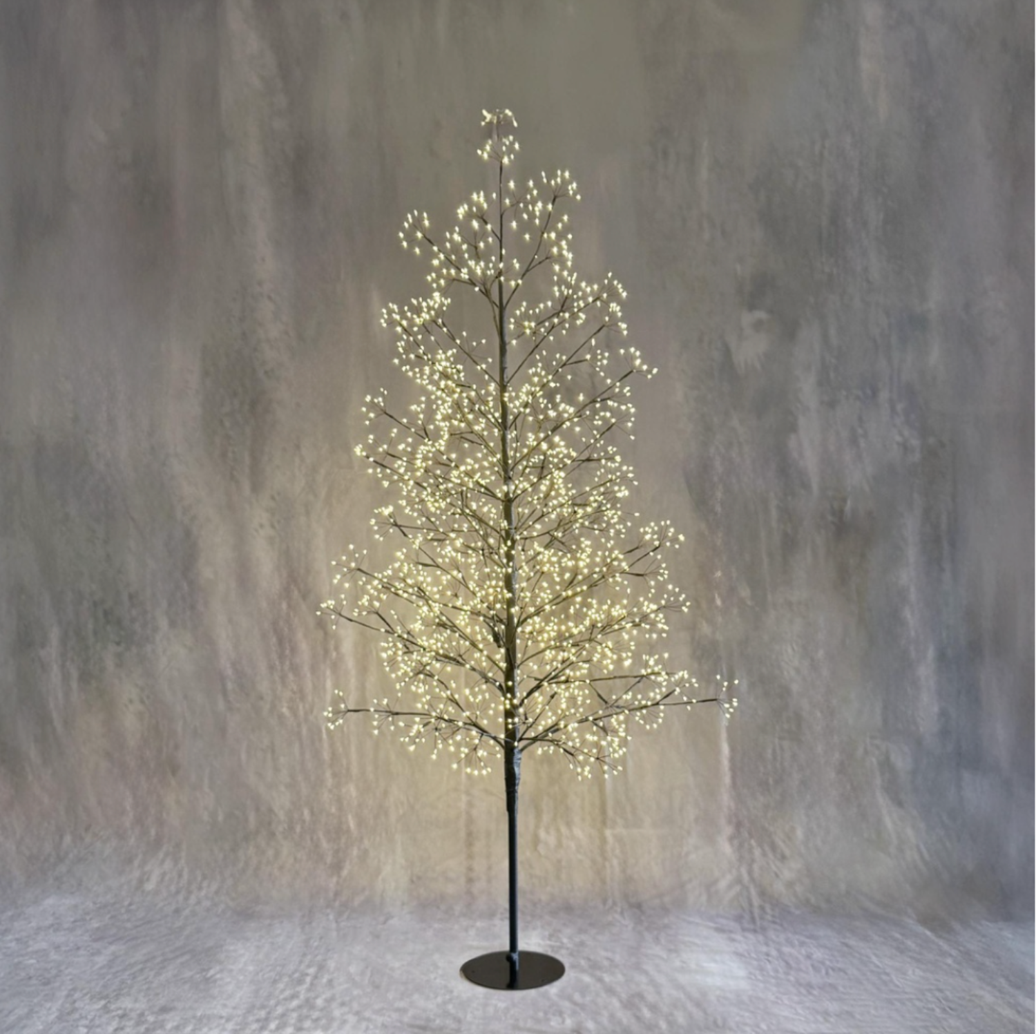 LED Indoor Outdoor Holiday Tree in Black
