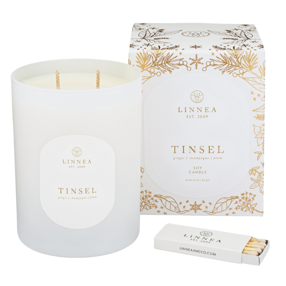 LINNEA Scented Candle in Tinsel