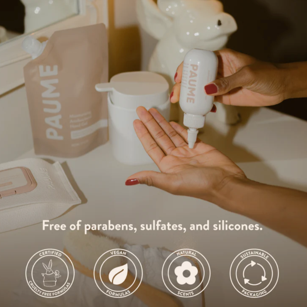 Paume's Moisturizing Antibacterial Hand Gel at Home Smith