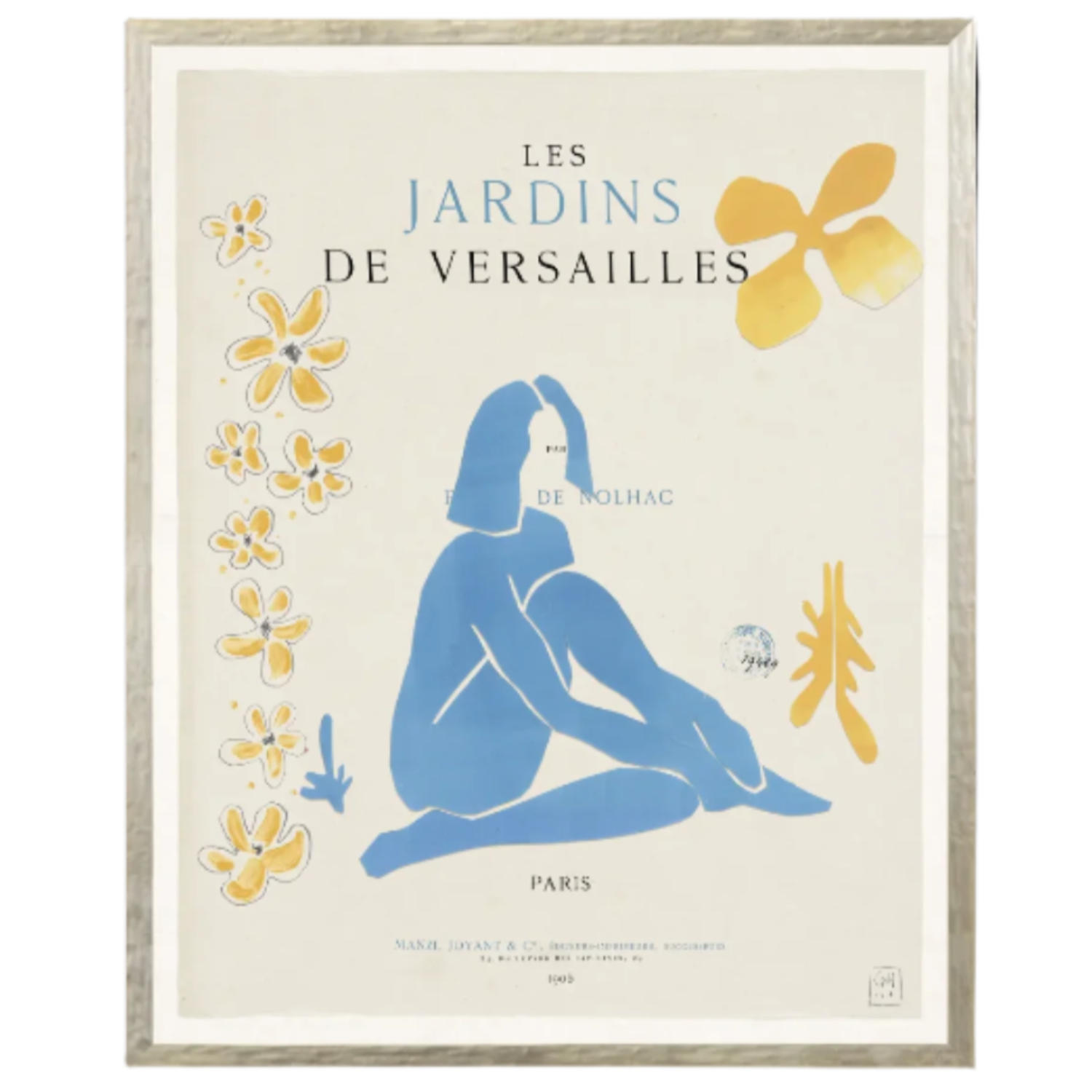 Parisienne Page VII Blue and Yellow at Home Smith