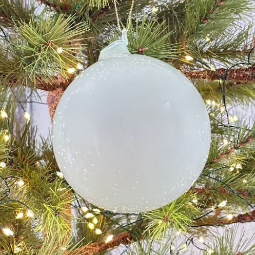 jim marvin bubblegum glass ornaments in sea glass at Home Smith