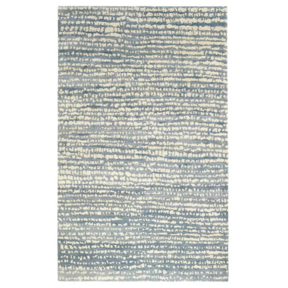 Shepherd Pewter Blue Hand Knotted Wool Rug - Home Smith