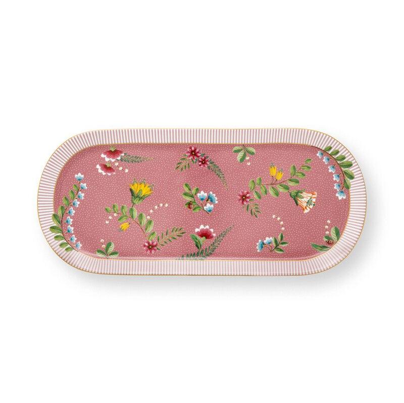 Small Platter La Majorelle Pink at Home Smith