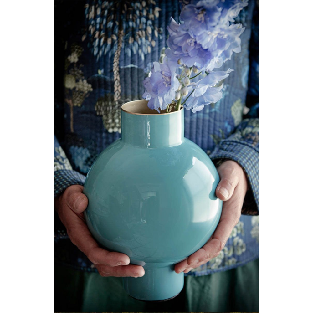 Small Sea Green Pip Studio Vase at Home Smith 