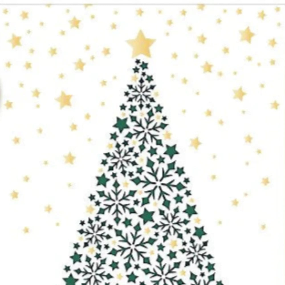 Snowflake Christmas Tree Card at Home Smith