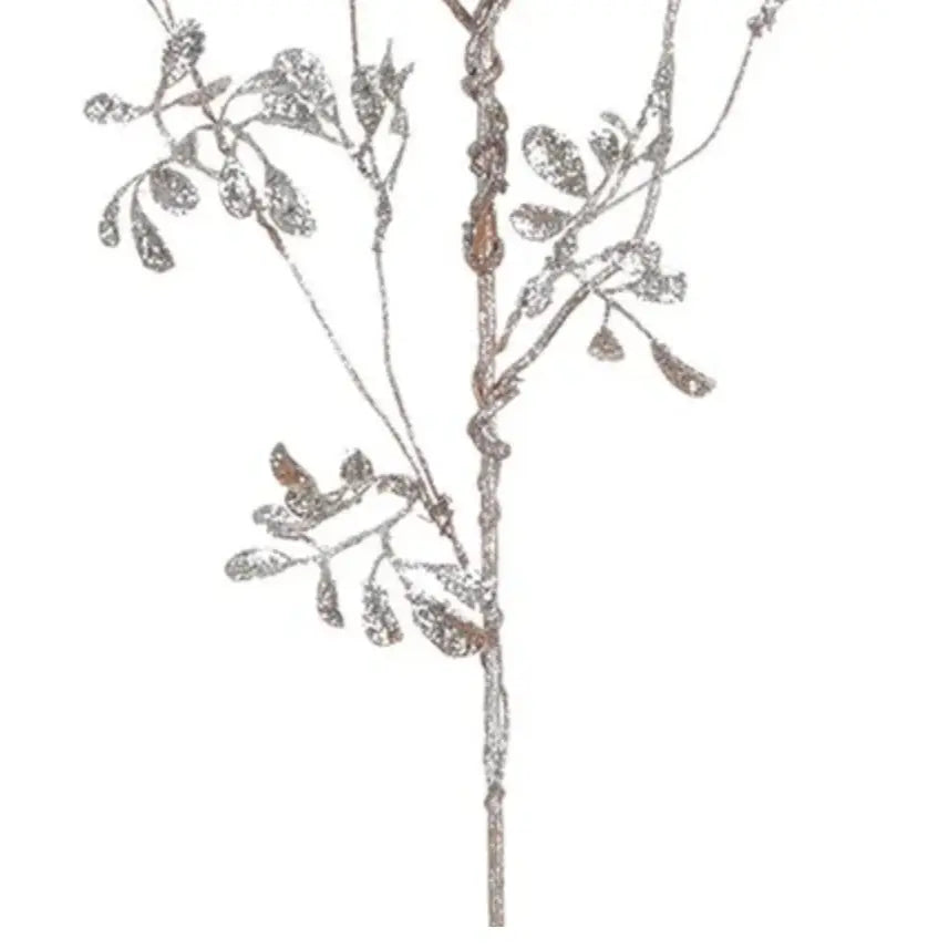 Home Smith Sparkle Leaf Twig Winward Stems, Blooms & Branches