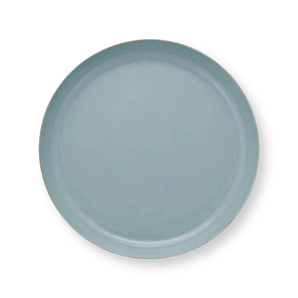 Tray Enamelled Blue at Home Smith