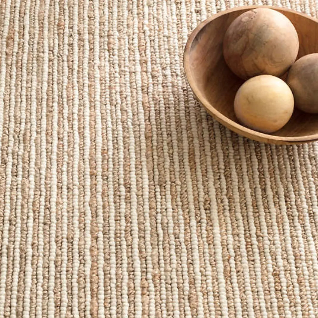 Twiggy Natural Woven Jute/Wool Rug - Home Smith