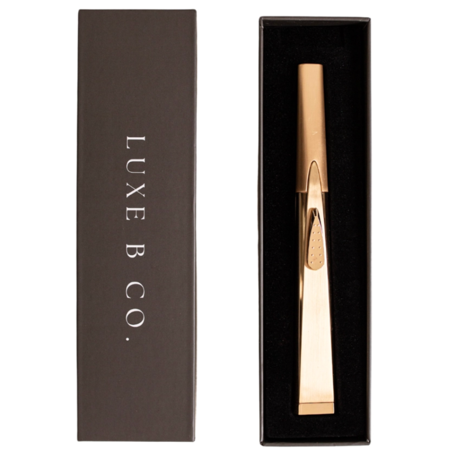 Luxe USB Electric Lighter in Gold at Home Smith