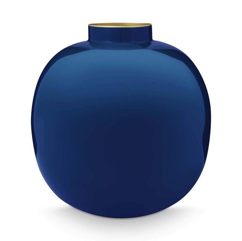 Vase Metal Blue at Home Smith