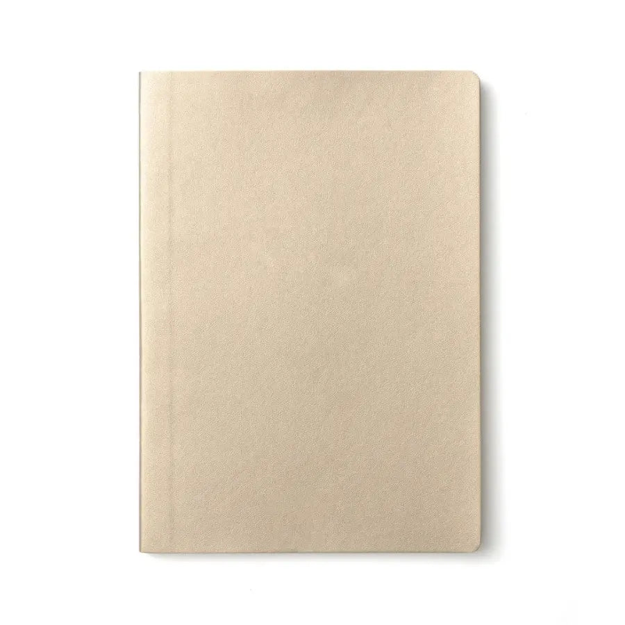 Vegan Leather Journal in Gold - Home Smith