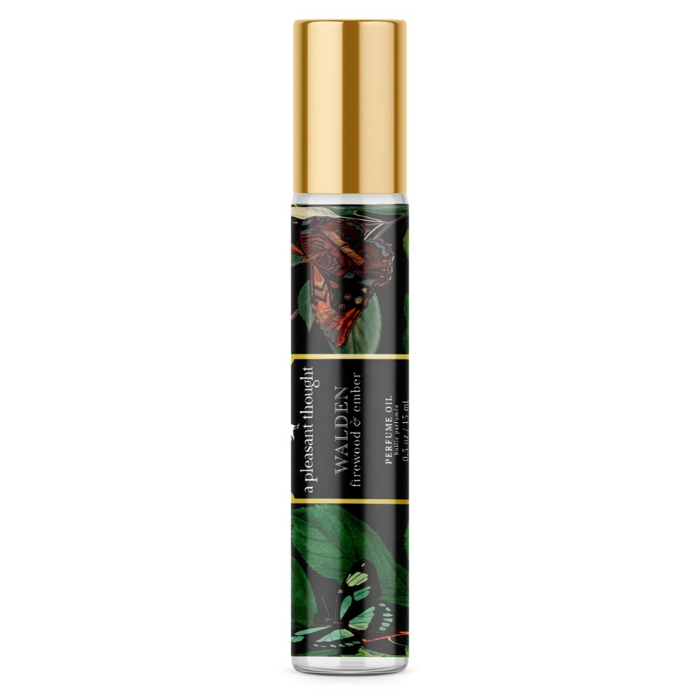 Walden Firewood and Ember Perfume Oil at Home Smith