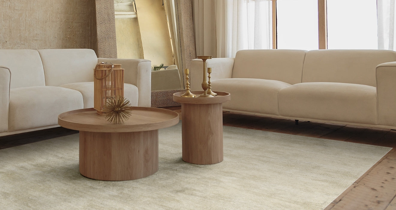 Adama VInyl Rug in Grain at Home Smith 