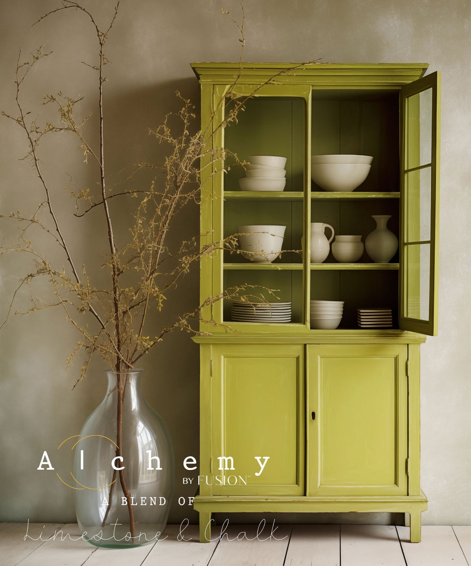 Alchemy in Willow - Limestone and Chalk Style paint by Fusion at Home Smith
