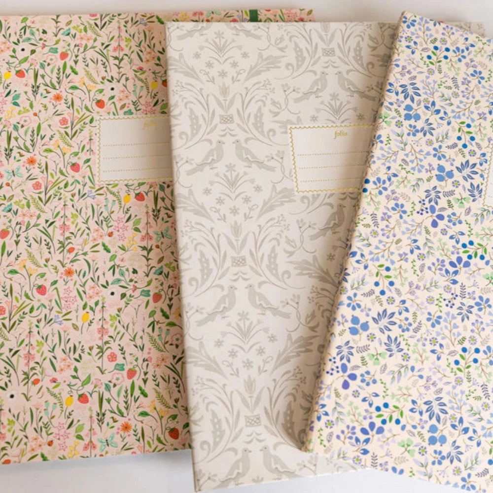 Floral Notepad Folio at Home Smith