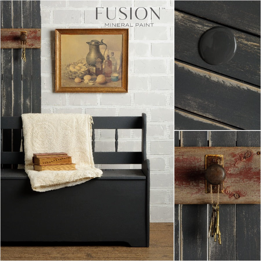 Fusion mineral paint in ash at Home Smith