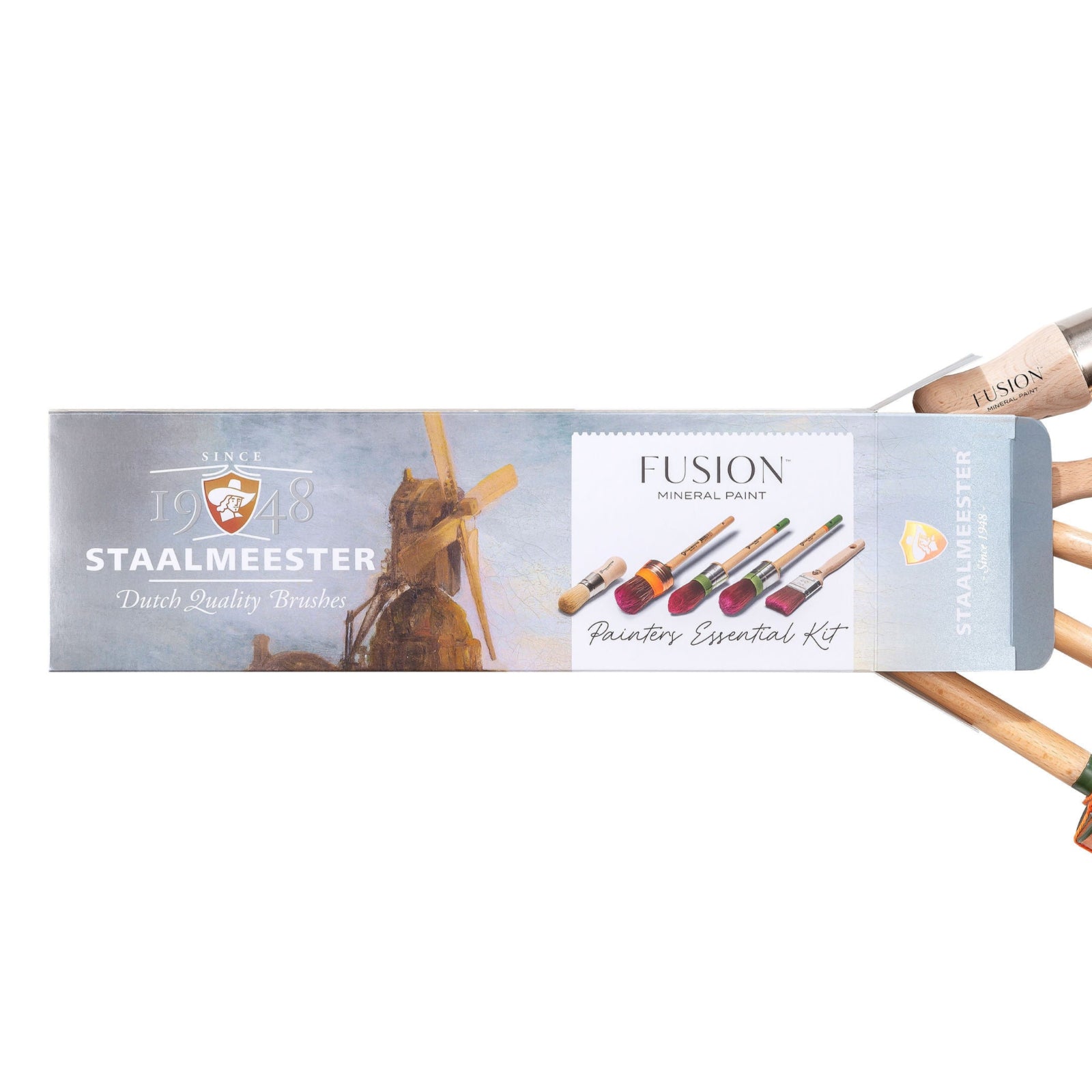 Staalmeester and Fusion Painters Essential Brush Kit at Home Smith 